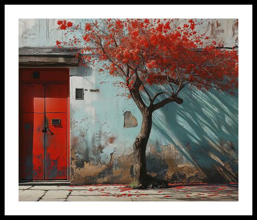 Plakat 60x50cm Widok Na Dawne na Arena.pl