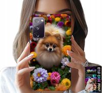 ETUI DO SAMSUNG GALAXY S20 LITE - SŁODKI PIESEK, POMERANIAN CASE + SZKŁO