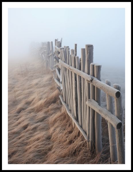 Plakat 60x80cm Mgła nad Wydmami zdjęcie 3