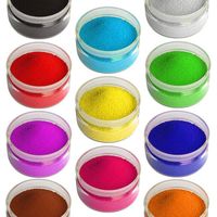 BARWNIKI SPOŻYWCZE W PROSZKU ZESTAW 11szt SŁOICZKI