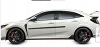 Honda CIVIC - Listwy CZARNE Boczne Drzwi