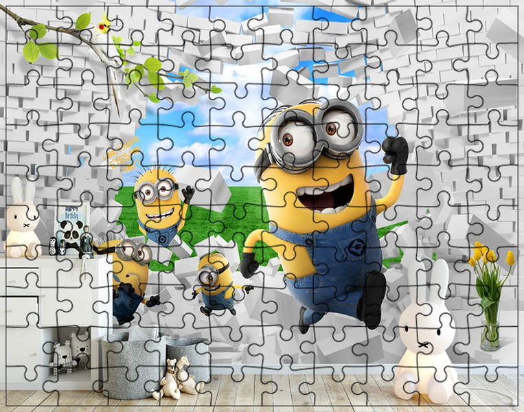 Puzzle Minionki zdjęcie 1