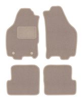 Dywaniki welurowe LUX beżowe Lancia Ypsilon II 2003-2011