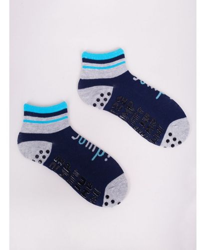 SKARPETKI KRÓTKI NA TRAMPOLINY ABS SKS-0021 27-30 wzór - dziewczynka na Arena.pl