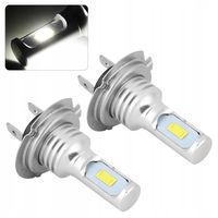ŻARÓWKA LED H7 12V-24V ULTRA MOCNA BIEL 2 SZT
