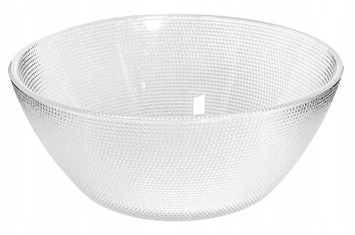 MISKA SALATERKA SZKLANA MISA 17cm MISKI DO SAŁATKI NA SAŁATKĘ ZESTAW 2szt na Arena.pl