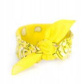 Bandana Classic rebel JASNO ŻÓŁTA