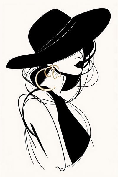 Plakat 40x60cm Uwikłana Elegancja zdjęcie 1