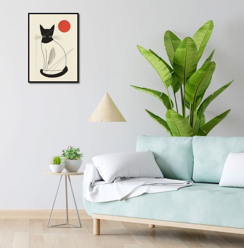 Plakat 40x55cm Czerwony Krąg na Arena.pl