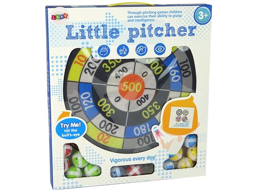 Zestaw Gier Dart Tarcza 36 cm Piłki na Rzepy na Arena.pl