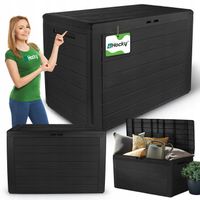 Skrzynia Ogrodowa Balkonowa Schowek Kufer na Taras Ogród 190L