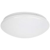 Plafon LAMPA sufitowa LUCAS 3937 Rabalux OPRAWA okrągła z efektem gwiazd LED 18W 4000K biała