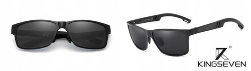 Okulary przeciwsłoneczne KINGSEVEN AVIATOR PILOTKI na Arena.pl