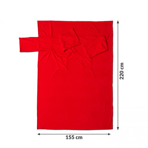 Kocyko-szlafrok dla Pary - Czerwony na Arena.pl