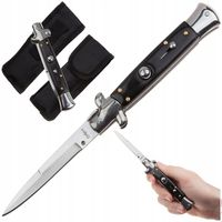 NÓŻ SPRĘŻYNOWY SKŁADANY SYCYLIJKA BŁYSKAWICZNY 22cm ITALY STYLE EDC