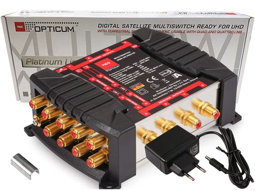 Multiswitch Opticum OMS 9/8 Pro-TR + zasilacz na Arena.pl