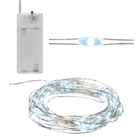 tg66254-1 lampki choinkowe na druciku 40 led mikro girlanda zimny