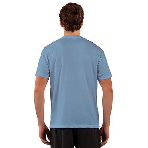 Koszulka Basic z krótkim rękawem do sublimacji - Blizzard Blue M zdjęcie 2