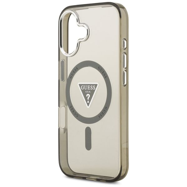 etui guess iml gradient triangle logo    magsafe do iphone 17 khaki zdjęcie 6