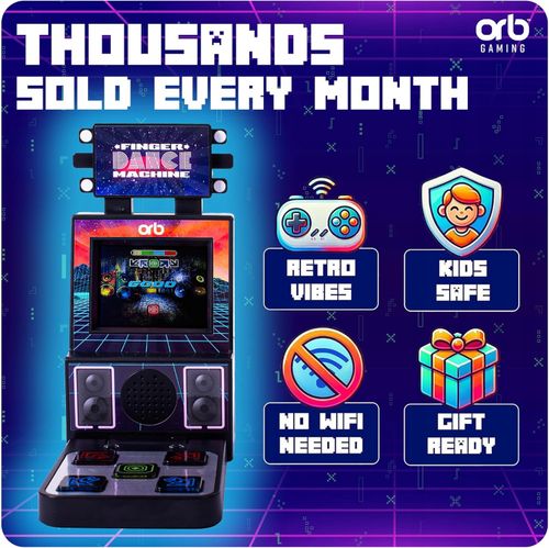 przenośna mini konsola orb retro mini fingerdance arcade machine na Arena.pl