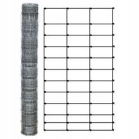 SIATKA LEŚNA 160/12/30 L - rolka 50m OCYNKOWANA do pola sady lasy budowa