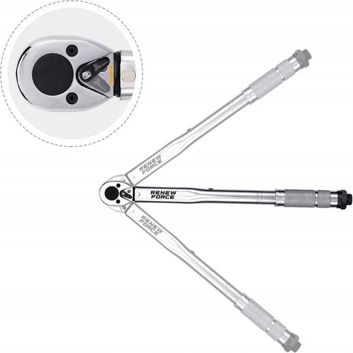 Klucz Dynamometryczny 3/8 7-112nm 370mm z Blokadą Dwukierunkowy z Etui na Arena.pl