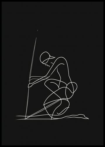 Plakat 64x90cm Linia na Arena.pl