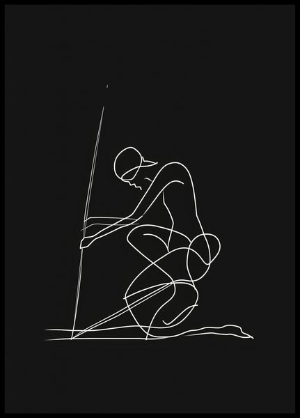 Plakat 64x90cm Linia zdjęcie 2