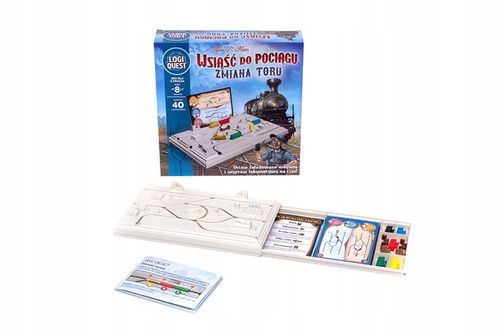 Gra LOGIQUEST: WSIĄŚĆ DO POCIĄGU - ZMIANA TORU na Arena.pl