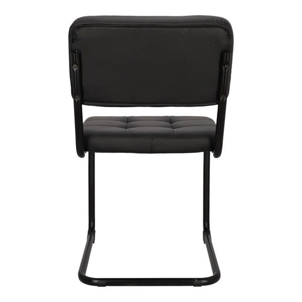 Krzesło Nelson soft black swing black PU zdjęcie 7