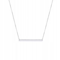 Naszyjnik srebrny ANGEL STAL CHIRURGICZNA PASEK