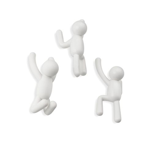 Umbra Wieszak ścienny BUDDY 3SZT Biały na Arena.pl
