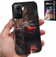 ETUI DO XIAOMI NOTE 12S 4G - SPORTOWE SAMOCHODY MOTORYZACJA FAN SZKŁO