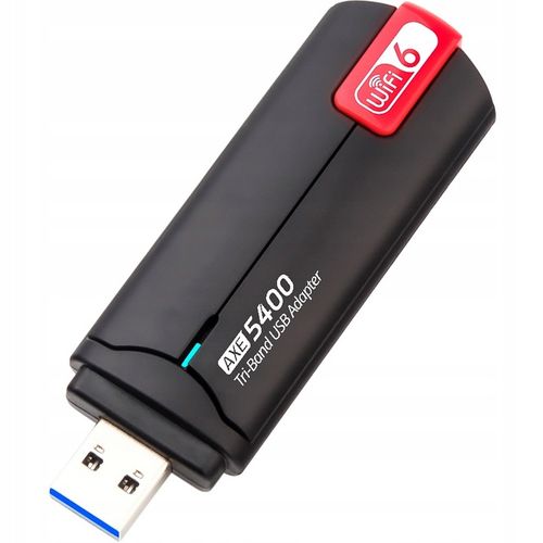 AXE5400 GIGABIT ANTENY KARTA SIECIOWA ADAPTER WiFi6E TRIBAND 5GHz 6GHz WPA3 na Arena.pl