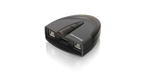 IOGEAR 2-Port PrinterShare USB zdjęcie 1