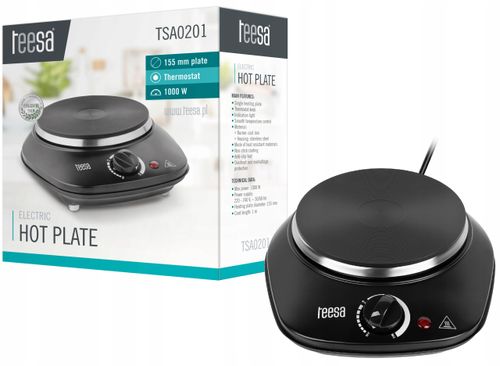 Kuchenka elektryczna Teesa 1000W na Arena.pl