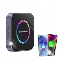 HUXGO adapter AI BOX NETFLIX YOUTUBE bezprzewodowy CarPlay Android Auto