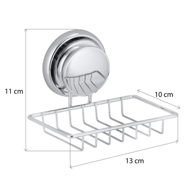 Mydelniczka łazienkowa ścienna na przyssawkę - Yoka zdjęcie 3