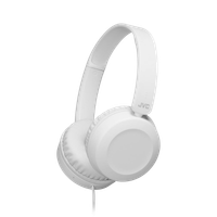 jvc has-31 we przewodowe słuchawki nauszne z pilotem i mikrofonem białe