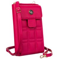 mini torebka-portfel 2w1 na długim, doczepianym pasku - 4u cavaldi