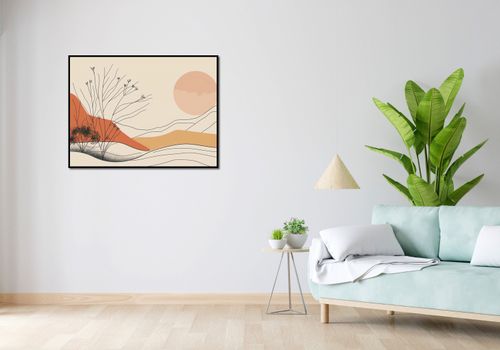 Plakat 100x75cm Pustynna Wydma na Arena.pl