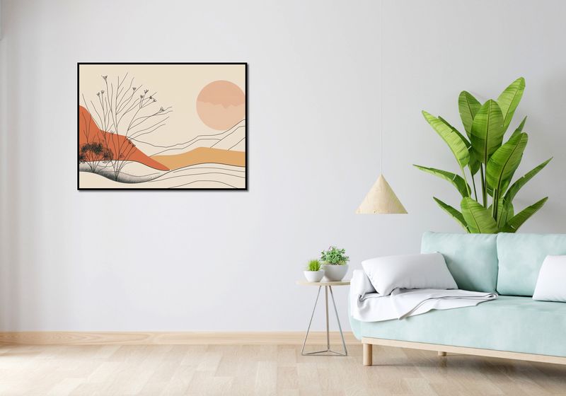 Plakat 100x75cm Pustynna Wydma zdjęcie 4
