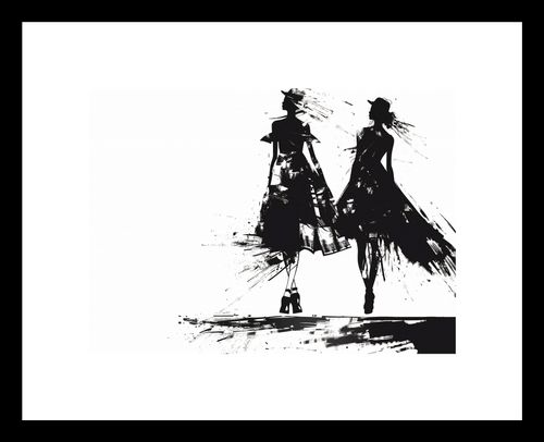 Plakat 18x13cm Atramentowy Przerys na Arena.pl