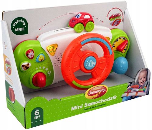 Zabawka Interaktywna Kierownica Mini samochodzik Dumel Discovery DD45287 na Arena.pl
