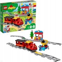 LEGO DUPLO Pociąg parowy 10874