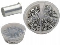 TULEJKA NIEIZOLOWANA TULEJKI NIEIZOLOWANE ZESTAW BOX-7 0,5-2,5mm2 1700