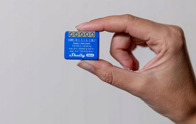 Sterownik Shelly 1MiniGen4 WiFi zdjęcie 3