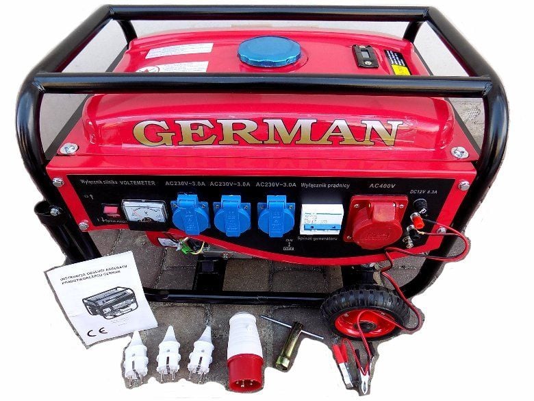 Agregat generator prądotwórczy 3,63kVA GERMANY 2,9 zdjęcie 1