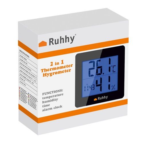 Termometr/ Higrometr Ruhhy 19161 na Arena.pl