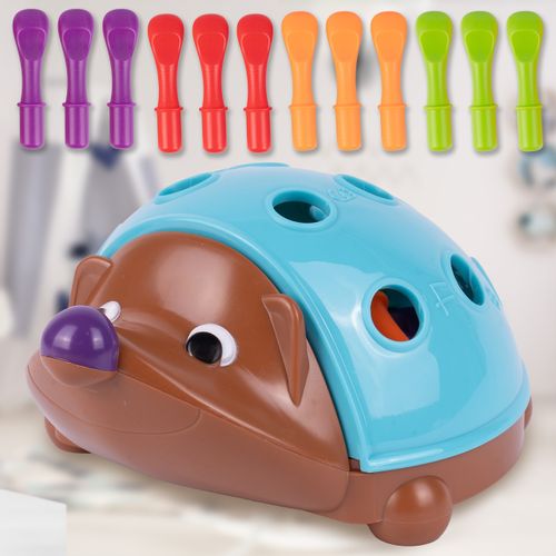 Sorter Jeżyk Układanka Edukacyjna Jeż Montessori Gra Liczby na Arena.pl